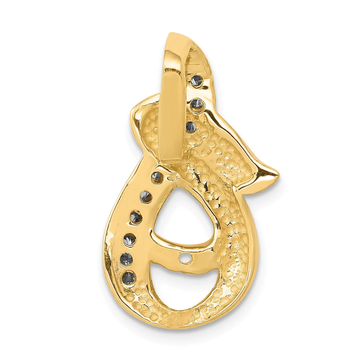 14k VS Semi-mount Peg Q-XS539VS Slide Diamond