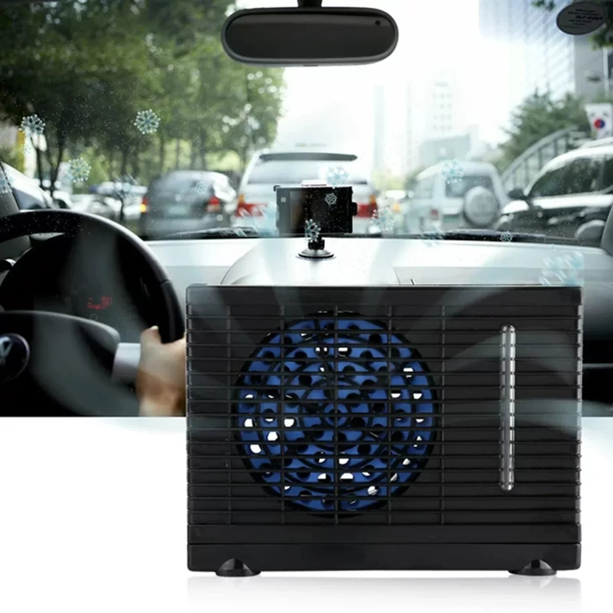 Car Evaporative Conditioner Conditioner Fan Truck Mini Water 12V Car Conditione QNFEPKG Car Evaporative Air Cooler Conditioner Home Condition Air Portable Car Air