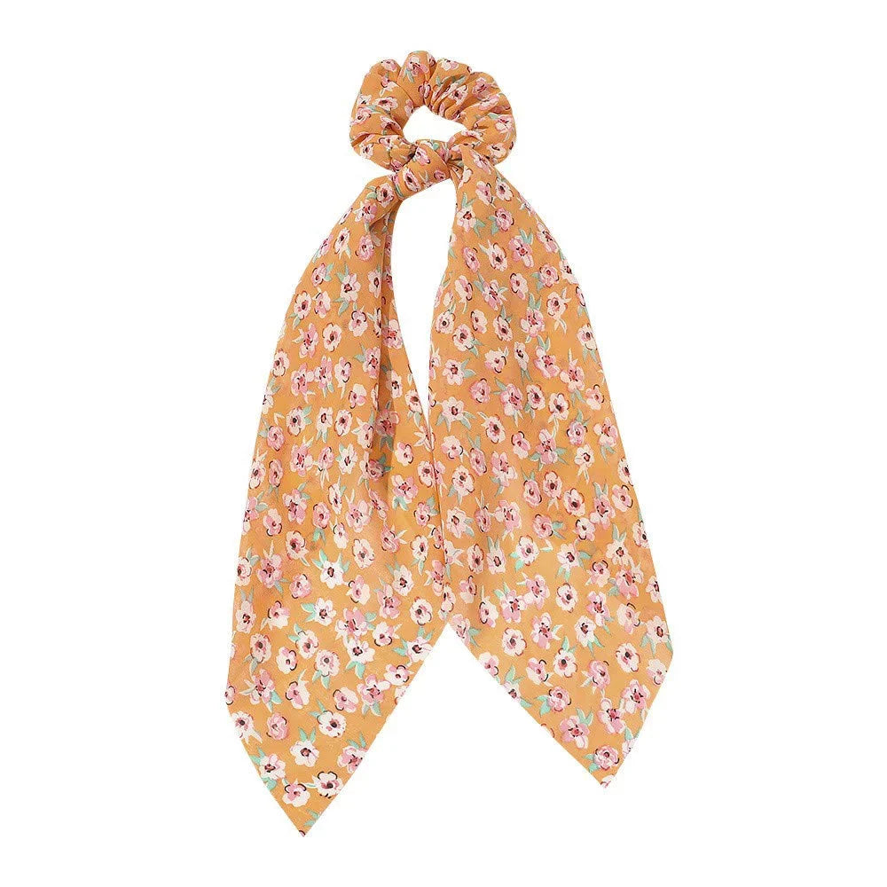 Holder, Polka Hair Girls for Dot Tails Scrunchy, 3 Bands, Women Scarf Scarf Satin Elastics Packs Scrunchies, Hair (Style12) Long Scarves, Bowknot Flower Silk Donut Daisy Ties Ponytail Hair