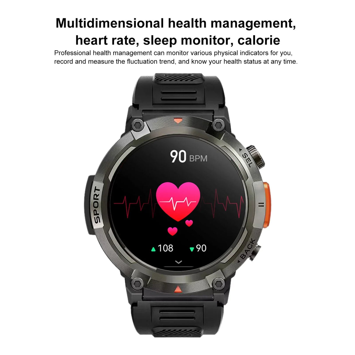 Watch Watch,Watch Ip67 Waterproof Pristin Waterproof Call Ip67 Modes Men ScreenWatch Waterproof Bt5.0 9 1.45-inch Bt5.0 Call Bt5.0 Women Screen Men Time Modes 1.45-inch
