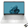Lightweight, Iris Intel Silver HP HDMI, DDR4 Home, 10 1024GB i7-1065G7), Laptop, Win Fingerprint, Intel RAM, i5-1135G7(Benchmark 2021 Beats FHD Xe, PCIE 32GB Intel Newest 15.6" SSD, Bundle IPS