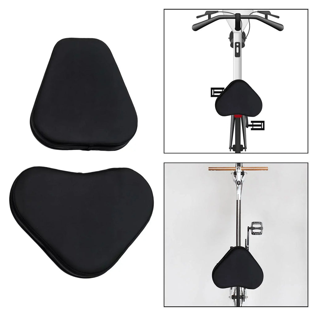 for Bike Seat Bike Cushion Black Cover Exercise Back 16cm 12cm Saddle Road Mountain Support with