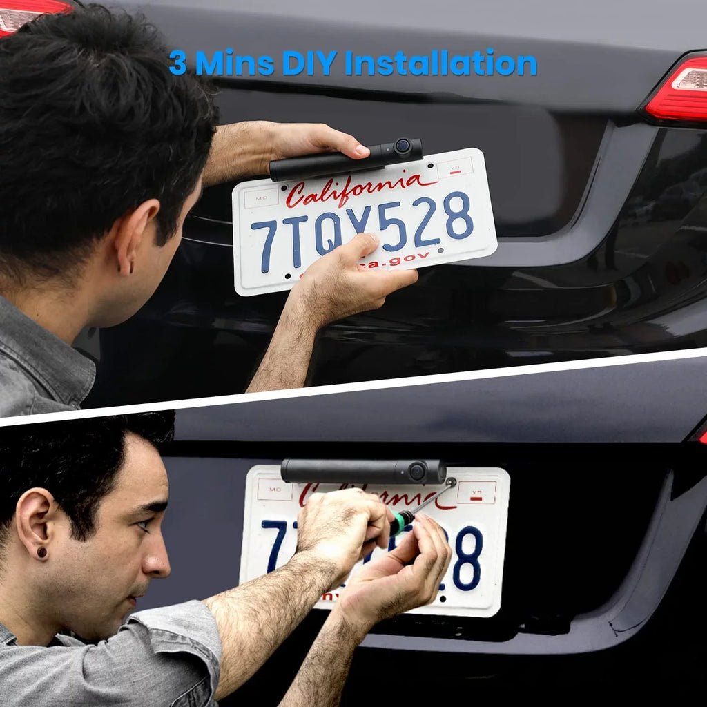 Mini Rear/Front Vision 3Mins View Camera AUTO-VOX with Car, DIY Night Back Trucks, Wireless for Super TW1 Camera Up 5'' Backup Monitor for Size Systems Installation,