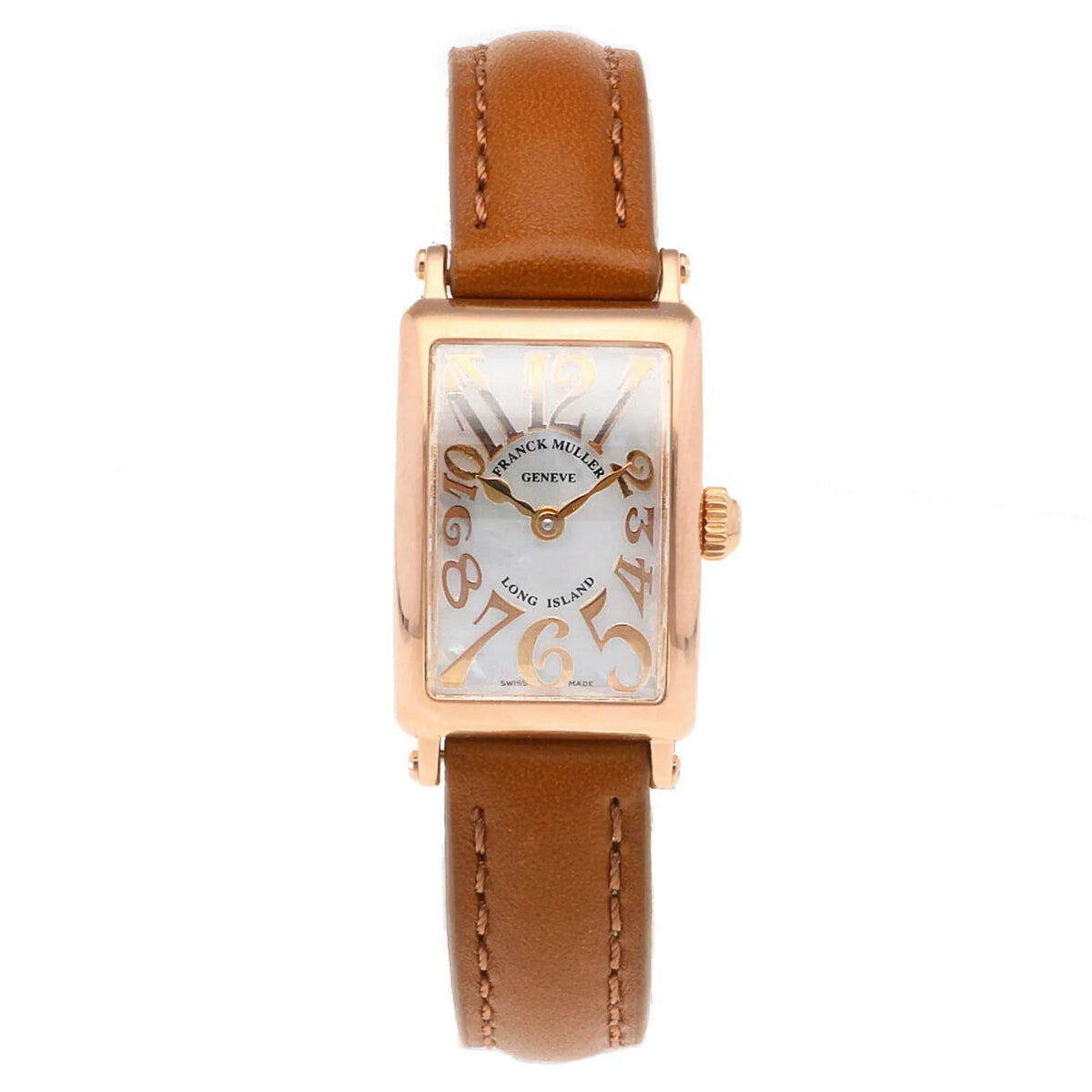 Pre-Owned Watch (Good) Long Muller FRANCK K18PG Ladies MOP2 802 Island MULLER Franck