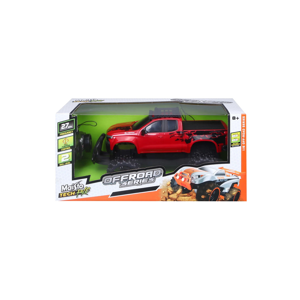 Battery-Powered RC Silverado 2019 Truck (1:16) Maisto Chevrolet