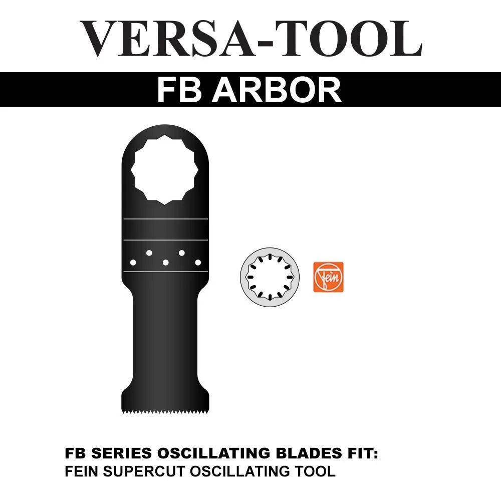 (FB FB-K8 Set Multi-Tool PC for Tools Oscillating 80mm Versa HSS Circular 45mm 4 1H) Supercut Tool 3B, Saw Fein Bi-Metal, Blades