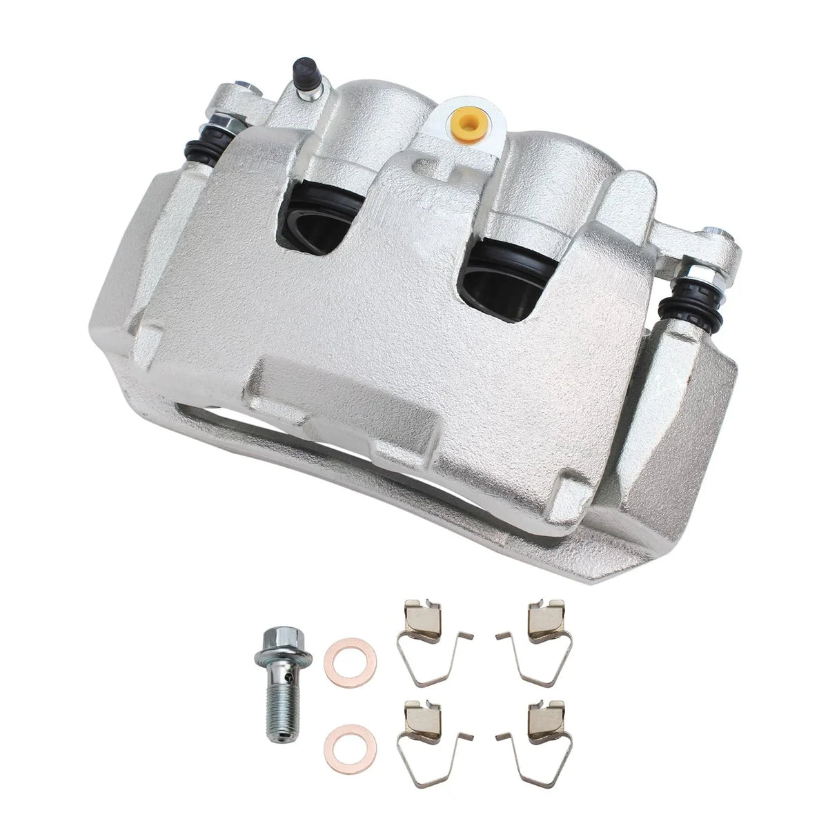 Brake Calipers 06-08 2pc 1500, Disc Raider, 2008 Brake 2 2005-2008 2009 Calipers - Dakota, Axle Mitsubishi Front Dodge 2007 Ram 06-09 Detroit 2005 2006 Replacement for