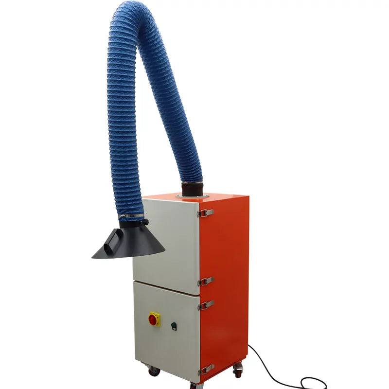 Single Welding Purifier Fume Smoke Welding Extractor Arm Mobile 220V EQCOTWEA