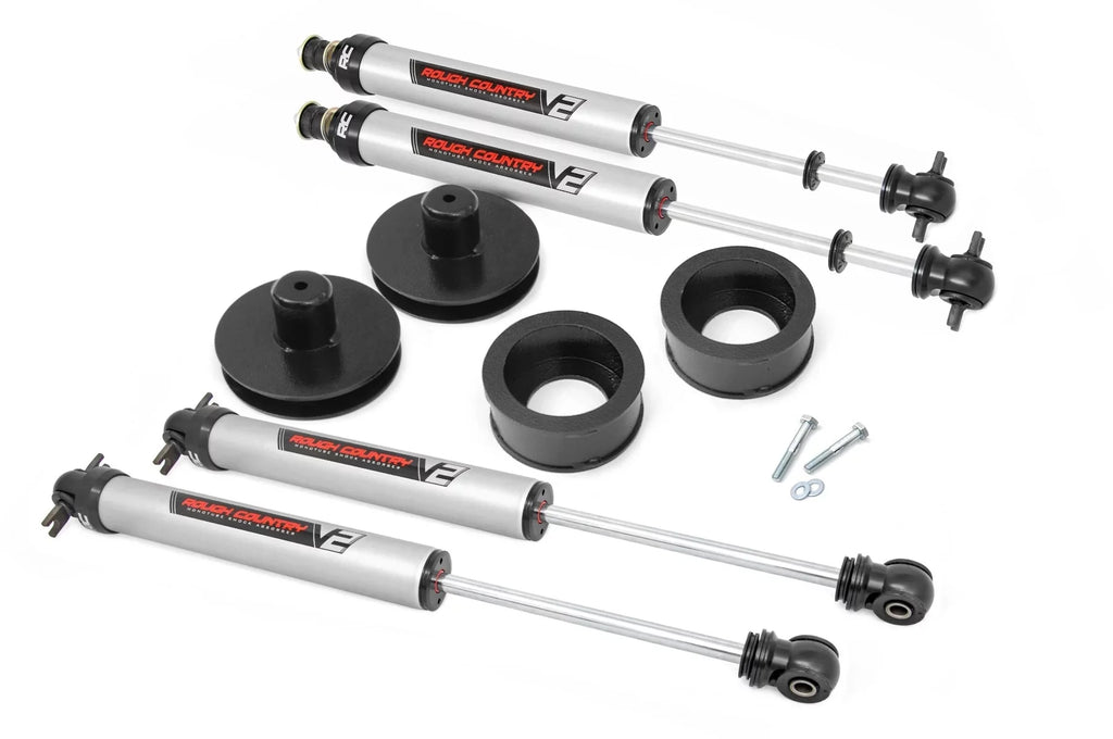 Rough for JEEP JEEP Suspension Lift 97-06 2" Fits Country V2 TJ TJ/LJ Wrangler WRANGLER 1998-2002 / Kit SPORT, select: - / 1997 TJ Jeep WRANGLER SE 65870