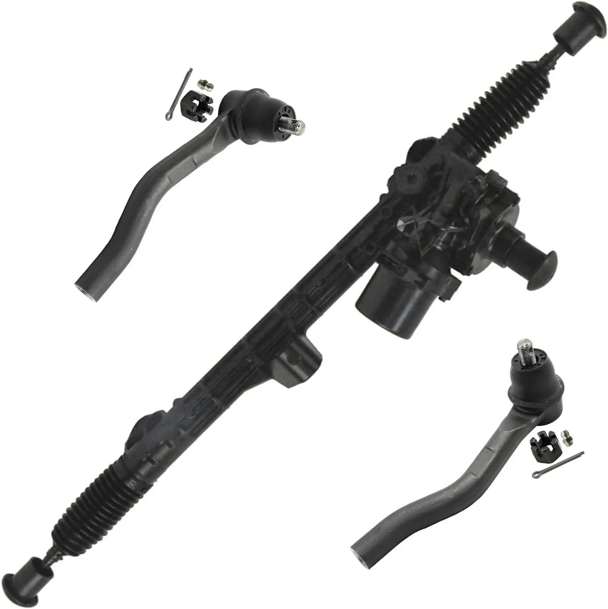 Power Rods 2013-2017 Outer Assembly 2016 Pinion Rack Tie Accord 2 and 2.4L Rack and - Kit 2014 Pinion for Detroit Replacement Electric Steering Steering 2015 Honda Axle