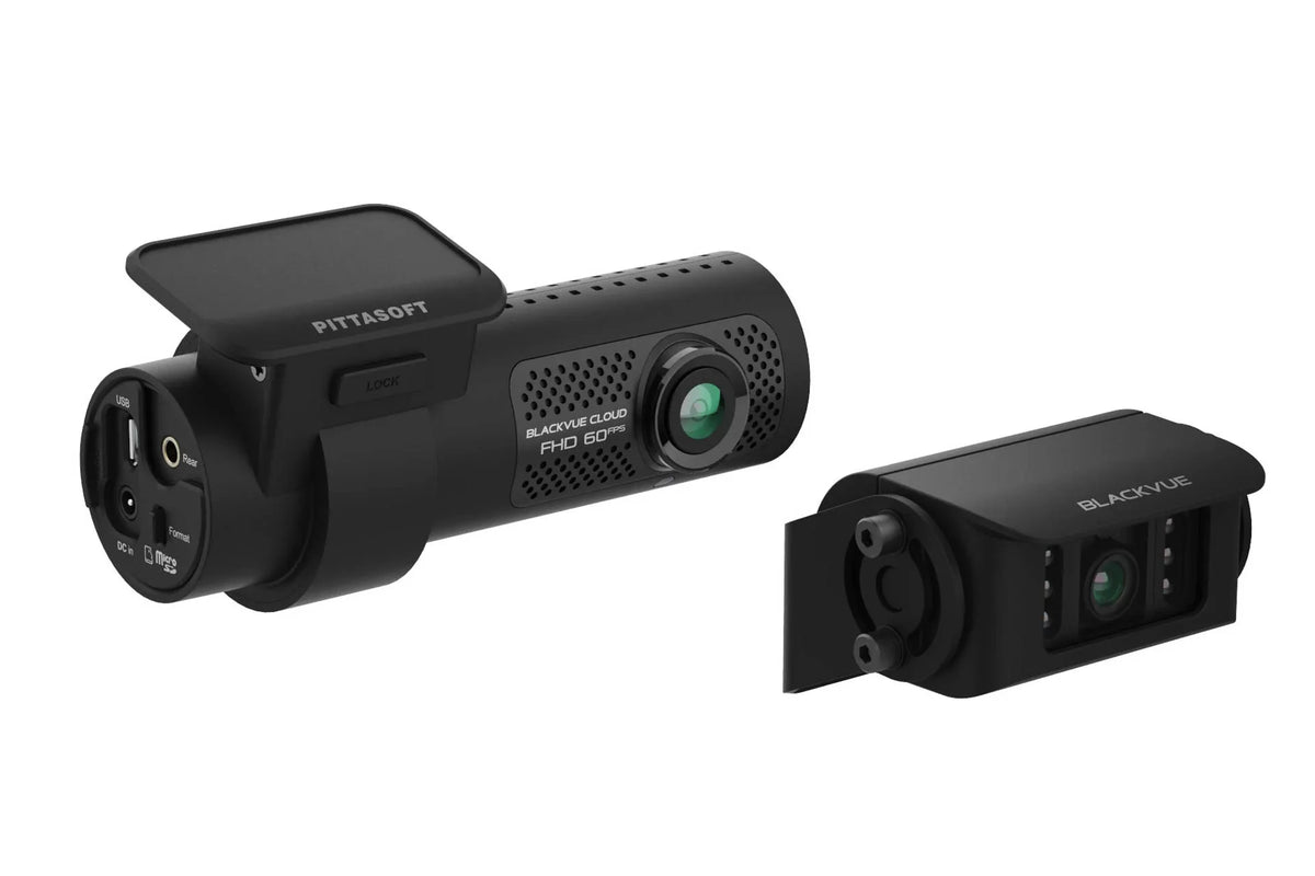 128GB Cam Dash Front & Cloud-Ready Waterproof GPS 1080p | 60FPS + Exterior With Card DR770X-2CH-TRUCK WiFi BlackVue