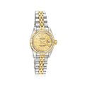 and Yellow Watch, Automatic Women's Women's, 26mm Rolex Stainless Datejust Gold Pre-Owned 18kt Ross-Simons Steel Adult