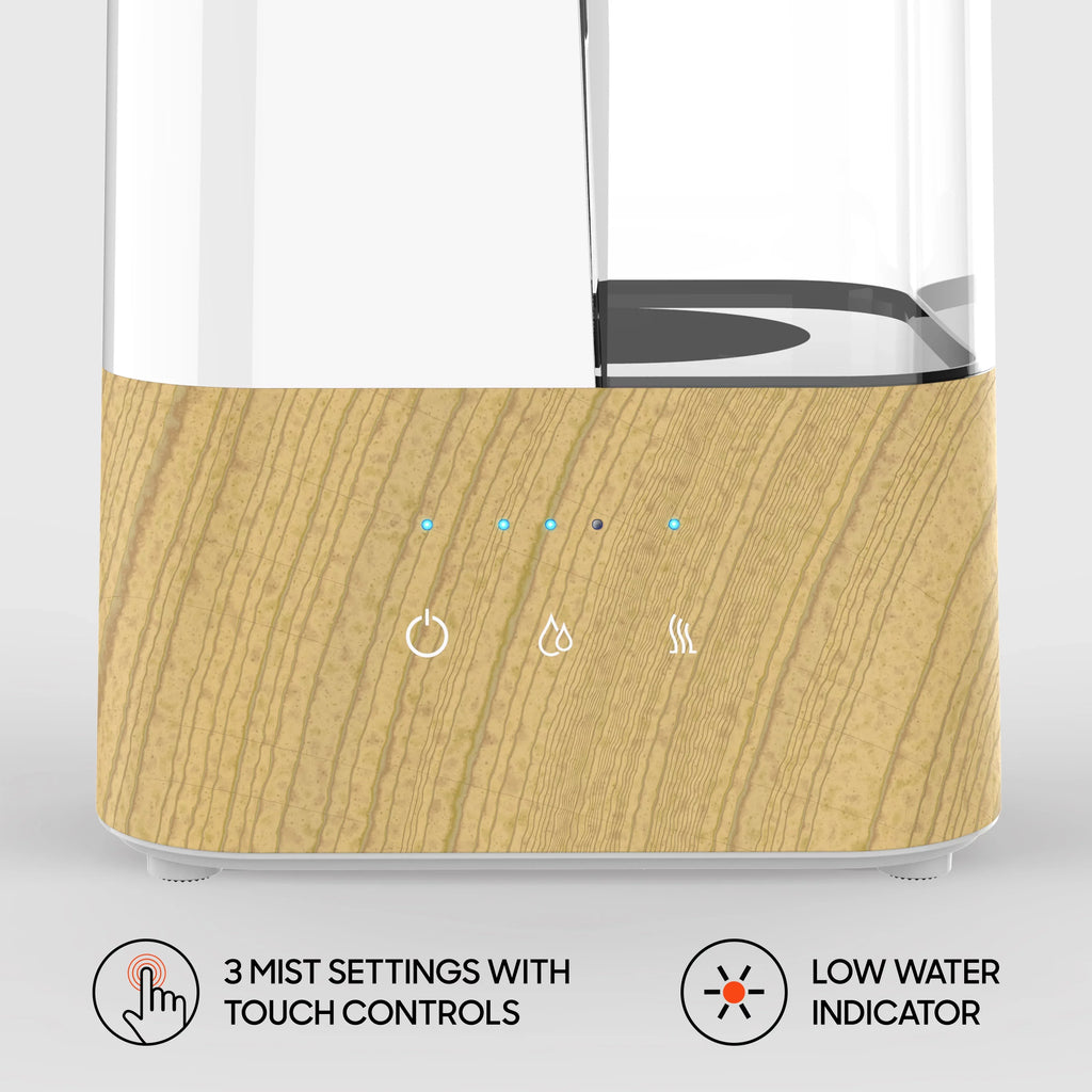 Mist, Filter UHS2 3 Free Warm Image Settings, Whisper-Quiet, or Ultrasonic Cool Humidifier, Sharper