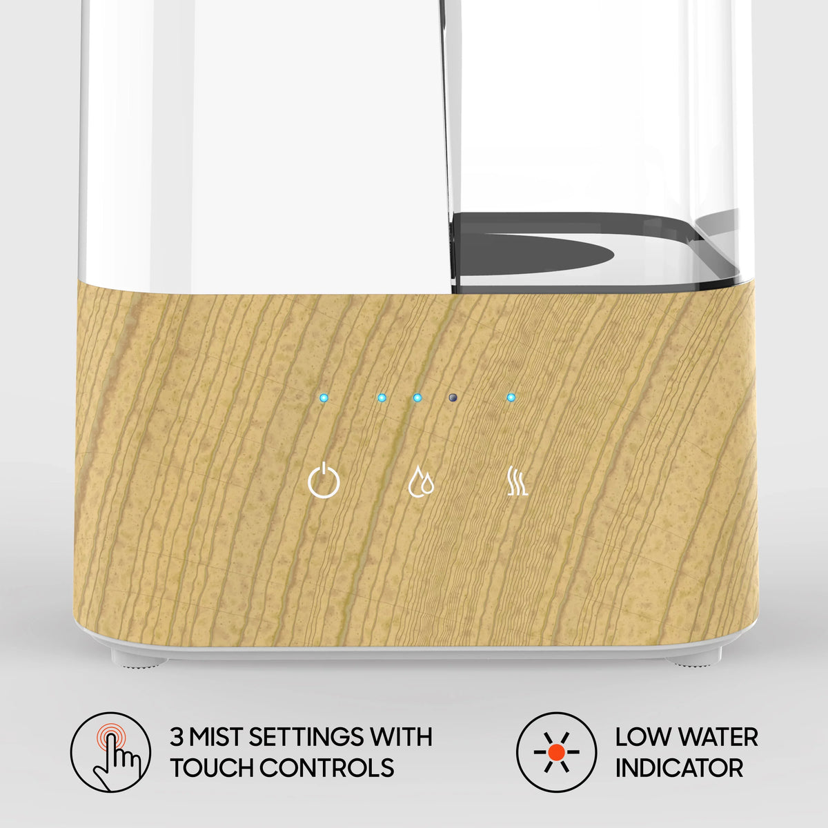 Mist, Filter UHS2 3 Free Warm Image Settings, Whisper-Quiet, or Ultrasonic Cool Humidifier, Sharper