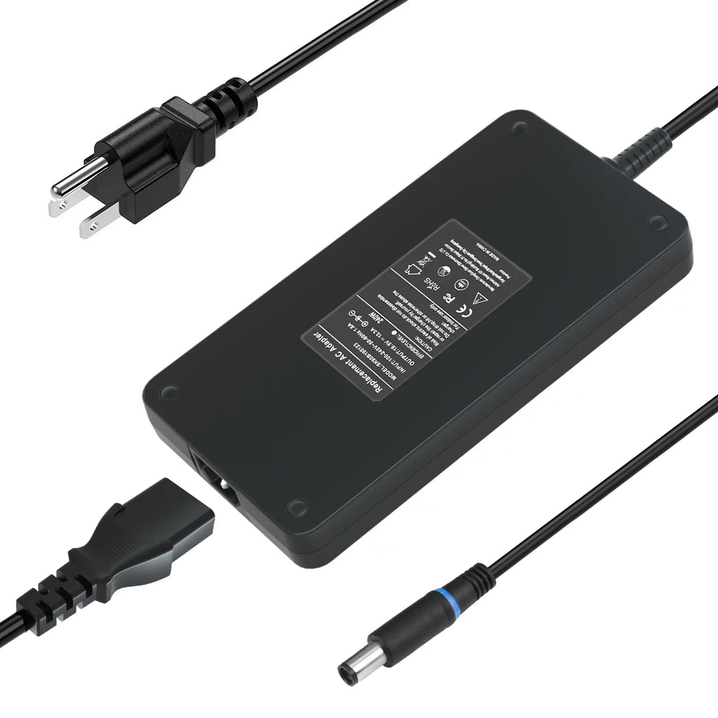 R1 Laptop Supply R5 Dell M17 G3 15 R3 Series Adapter Cord M6500 M17x 13 7710 AC 7540 R2 180W Power M15 G5 Alienware G7 Dell 240W 17 x51,Precision M6400 R4 for M4300 Charger