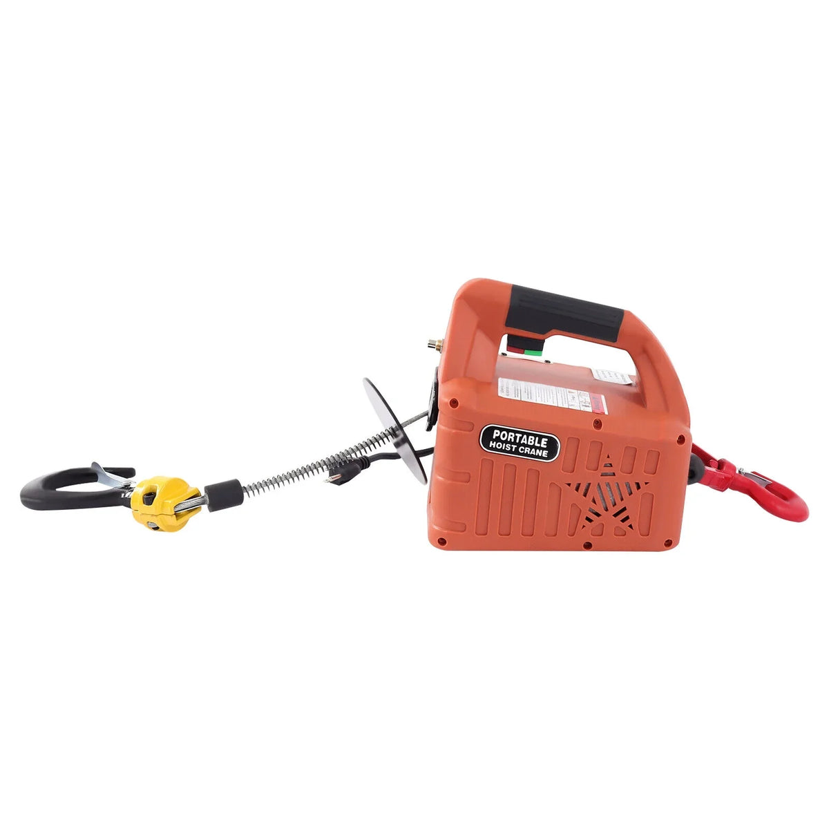 Remote 3-in-1 ZhdnBhnos Electric Wireless Crane Hoist Control Kit 110V 1100 Lift Portable LBS Winch