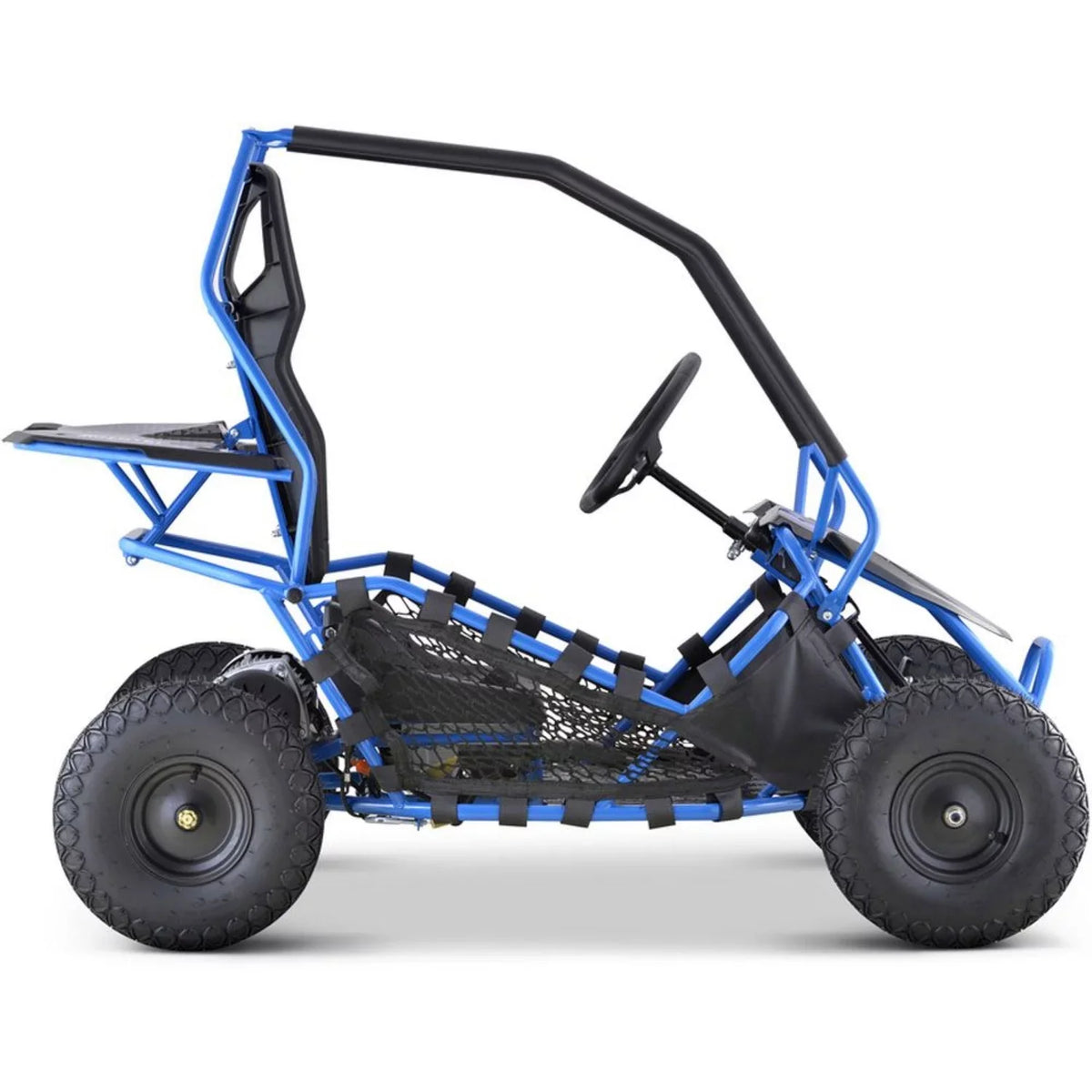 MotoTec Electric Blue Maverick Go Kart 36v 1000w