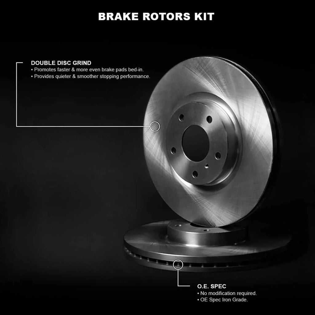 Brake R1 Fits 2014-2018 FORD ESCAPE, 2013-2019 TRANSIT Concepts Rotor 54064 Blank R1 Wfpn1 select: CONNECT Concepts FORD