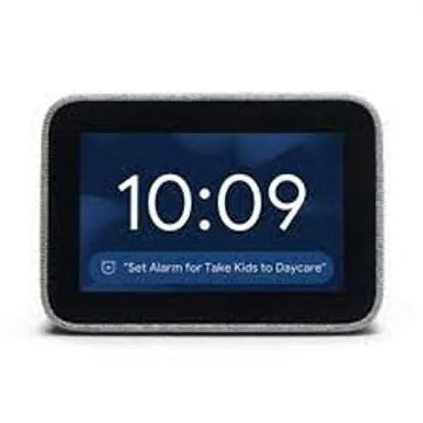 Clock (Scratch Dent the Used) Lenovo with And Grey Google Assistant, Smart