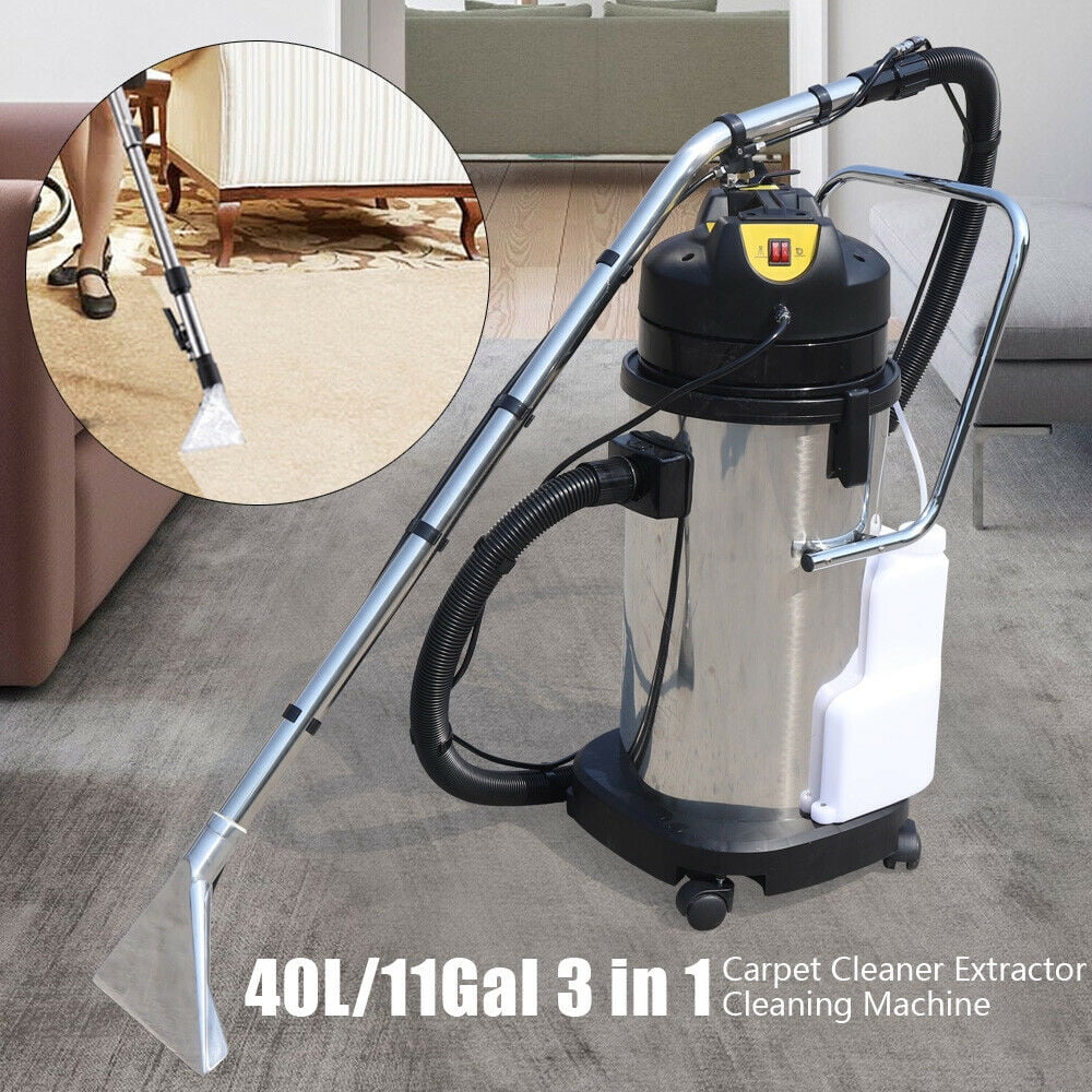 40L Carpet CNCEST Cleaning Vacuum Extractor Machine Commercial Cleaner Collector Dust