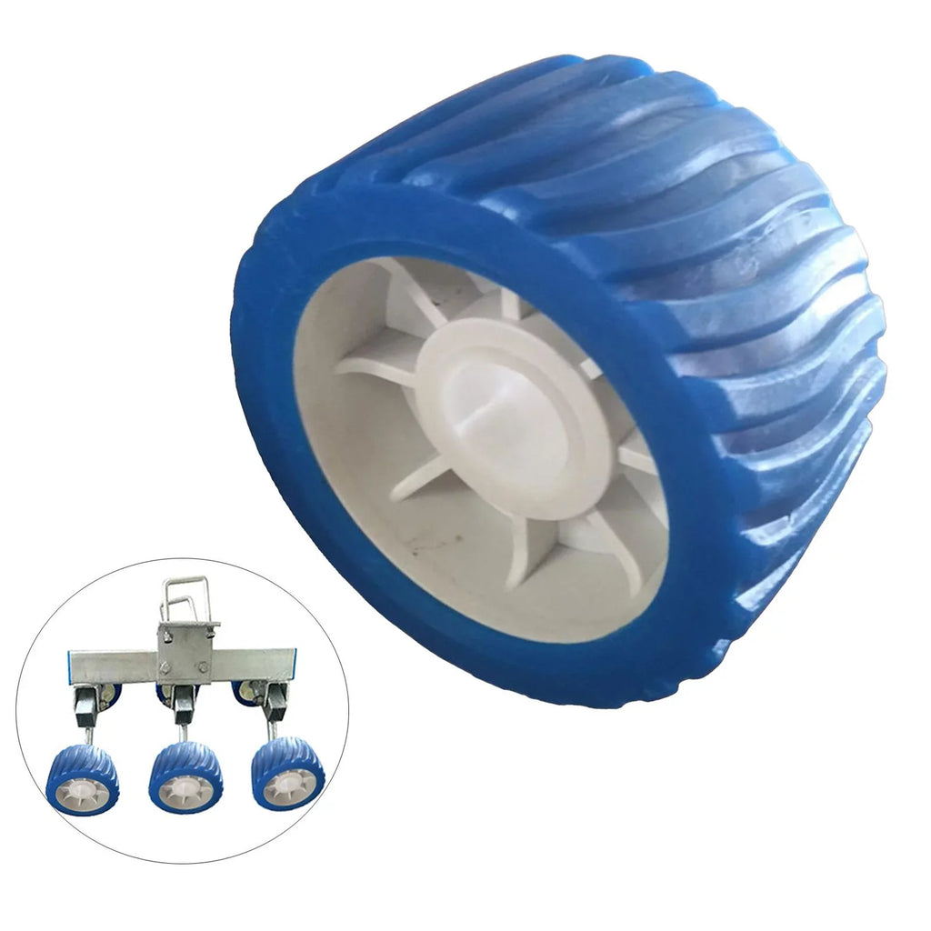 Boat Roller Boat Inflatable Replacement New 110x75x19mm Ribbed Roller 6x