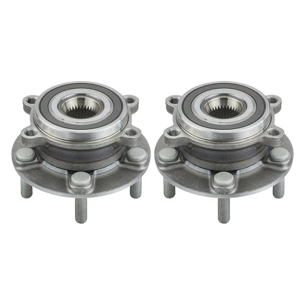 2 HB613349PR 2016 Set Front 2.2L and Wheel FWD 2.0L 2015 Driver 2019 for 5-Lug 2017 of Hub Replacement Passenger 2.5L 2013-2020 AutoShack 2014 2018 6 Mazda AWD Mazda Bearing CX-5 Side
