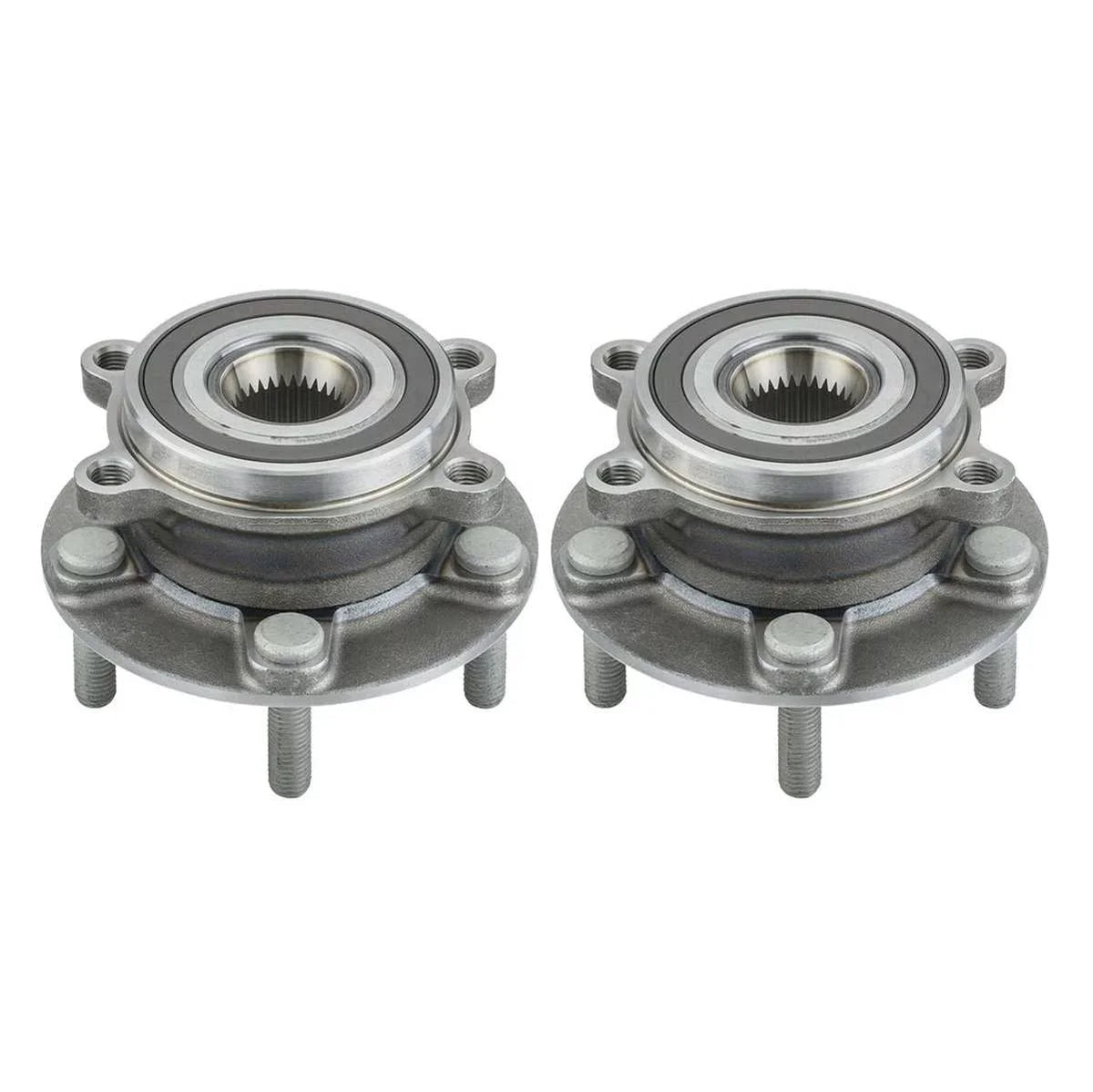 2 HB613349PR 2016 Set Front 2.2L and Wheel FWD 2.0L 2015 Driver 2019 for 5-Lug 2017 of Hub Replacement Passenger 2.5L 2013-2020 AutoShack 2014 2018 6 Mazda AWD Mazda Bearing CX-5 Side