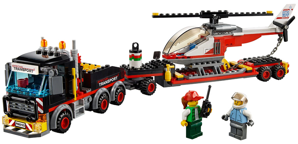 City Toy Truck Kit Cargo Building Transport Lego 60183 Heavy