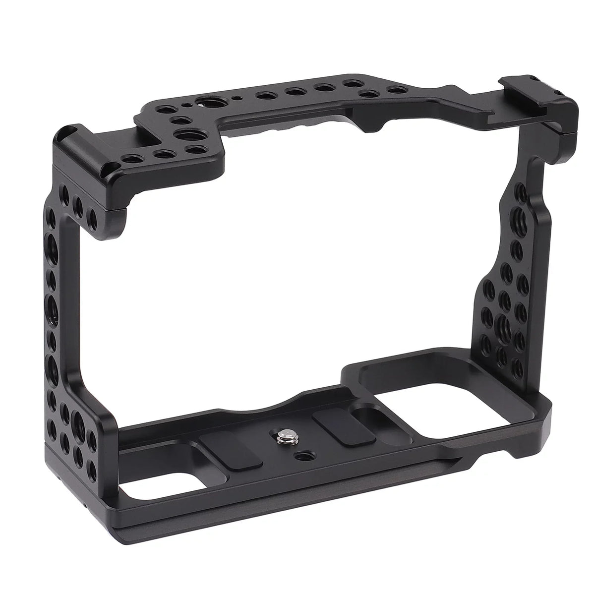 Inch A7R3 A7M3 Cage Cold Screw Inch Cage & Holes Mirrorless Aluminum Shoe A9 Sony Mount Video Replacement 14 Alloy Andoer for 38 with