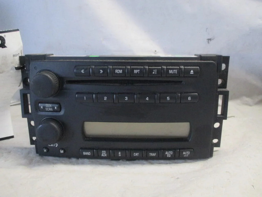 2007 Radio Pre-Owned Saturn FM 2005 CD OEM AM Receiver (Good) Relay 2006