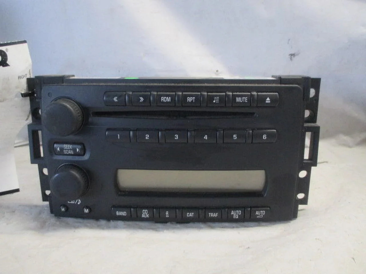 2007 Radio Pre-Owned Saturn FM 2005 CD OEM AM Receiver (Good) Relay 2006