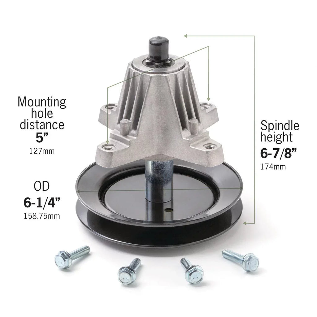 Cadet, Cub 918-04822, Mini 618-04822, 42 inch Assembly, 918-0482 Fits 30 Troy-Bilt, MTD, Compatible Riders, inch Lawn with 618-04889, Mower and 918-04822A, Products, Terre Replaces Spindle 618-04822A,