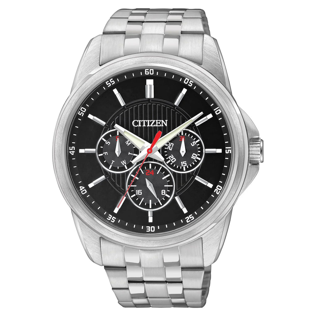 Men's AG8340-58E Citizen Quartz Watch Eco-Drive Steel Classic Stainless