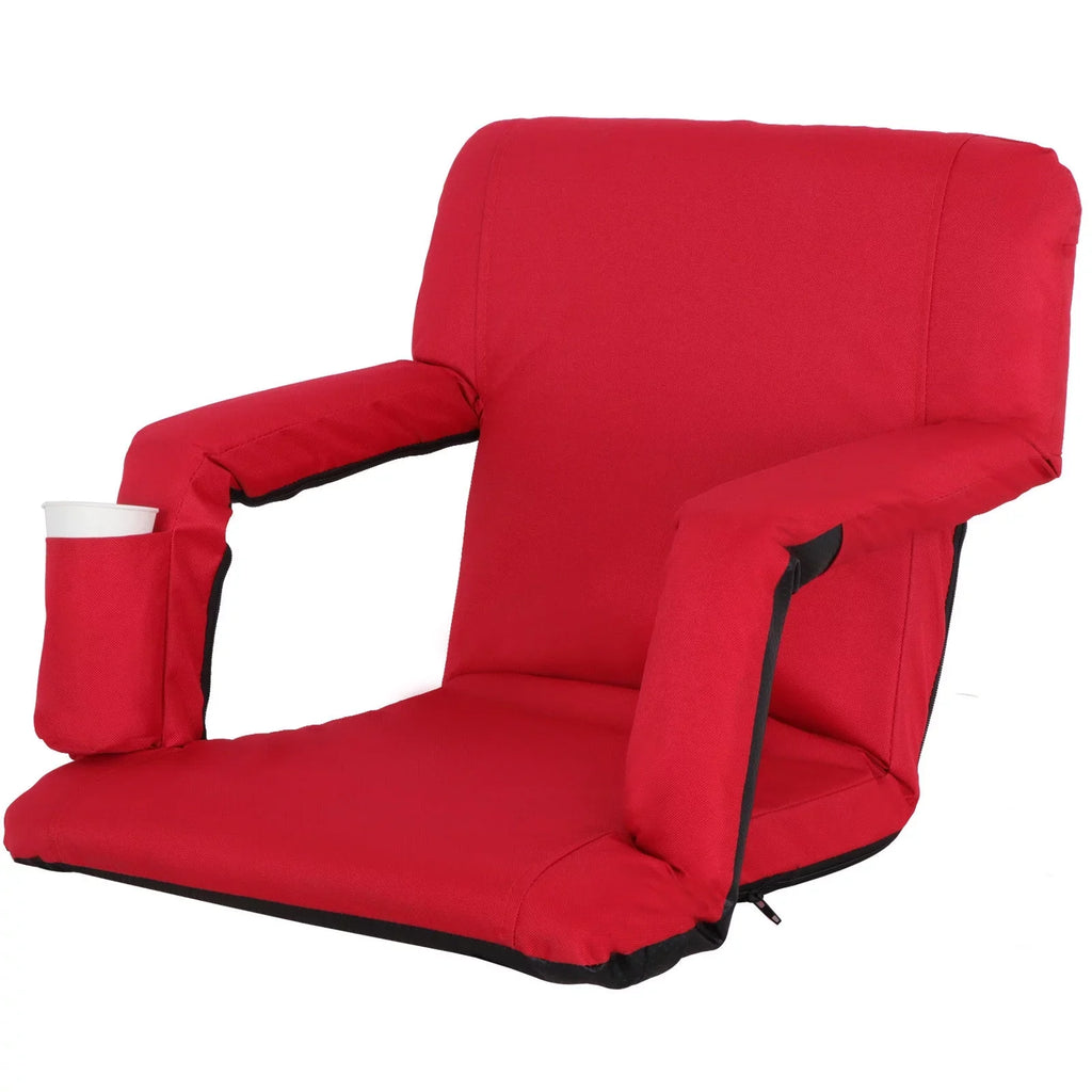 Red Positions 7 Seat Stadium Water-resistant Cup Tiltable with Holder - ZENSTYLE