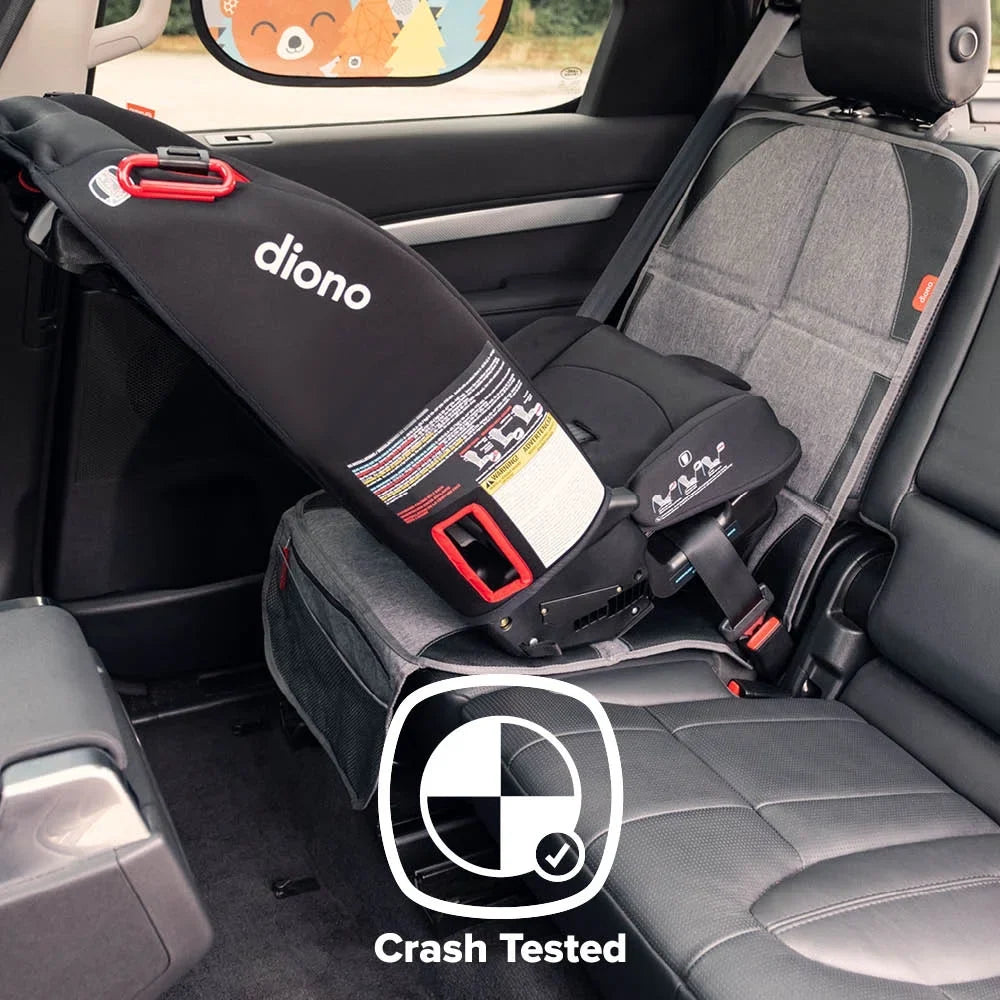 Protector, Car Crash Mat Seat Ultra Resistant, Diono Tested, Water Gray