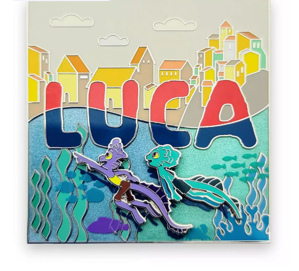 of Limited Card Pixar New Pin with Edition Set Luca 5 Disney