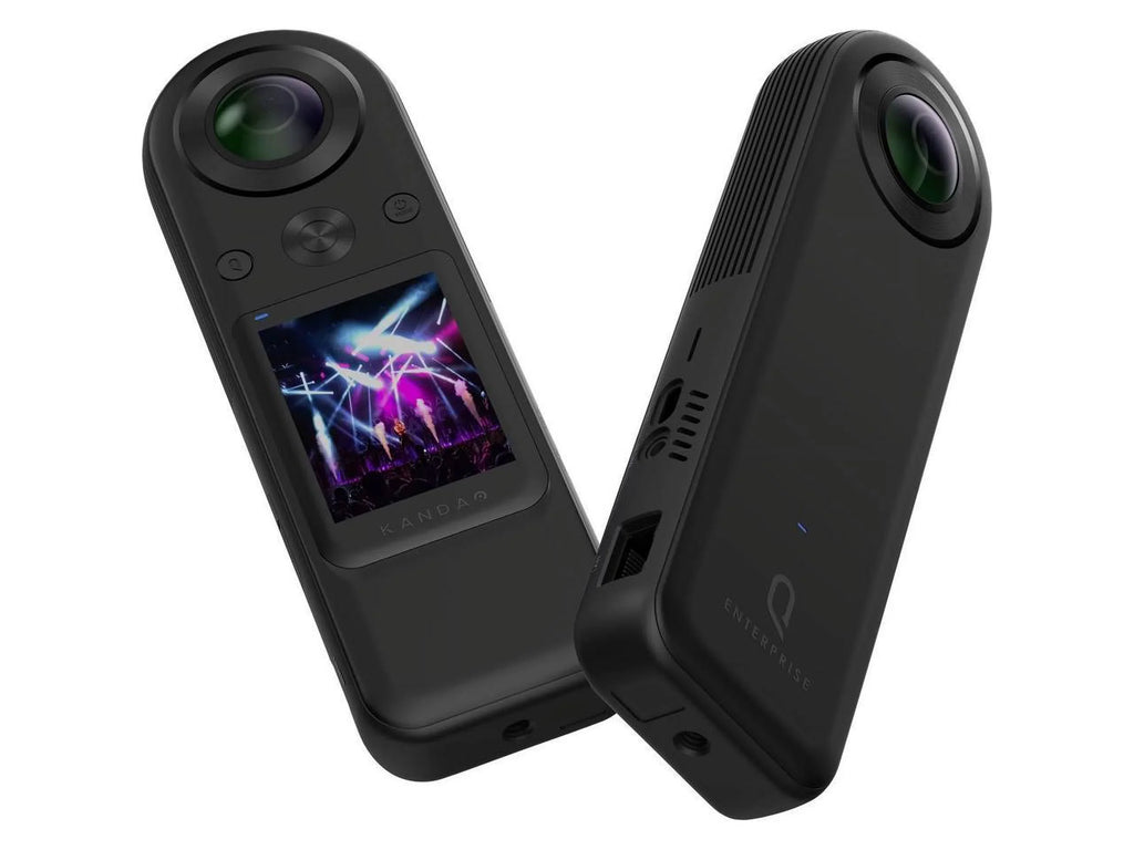 QooCam Kandao mountable 64 Wi-Fi flash 360������������������ - - camera - - - action 8K MP 20.0 8K / GB - Enterprise 30 - black fps