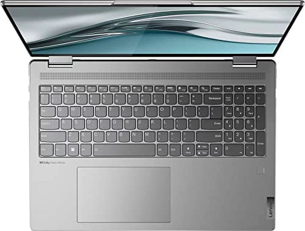 Intel Xe 12th Yoga 7i 6E LENOVO Graphics EVO 2022 32GB Platform Iris Touchscreen 16GB RATZK SSD 512GB 2-in-1 Thunderbolt USB 16" Backlit 10 Pro KB Laptop i7-1260P w/FP RAM 4 WI-FI Windows 2.5K Core