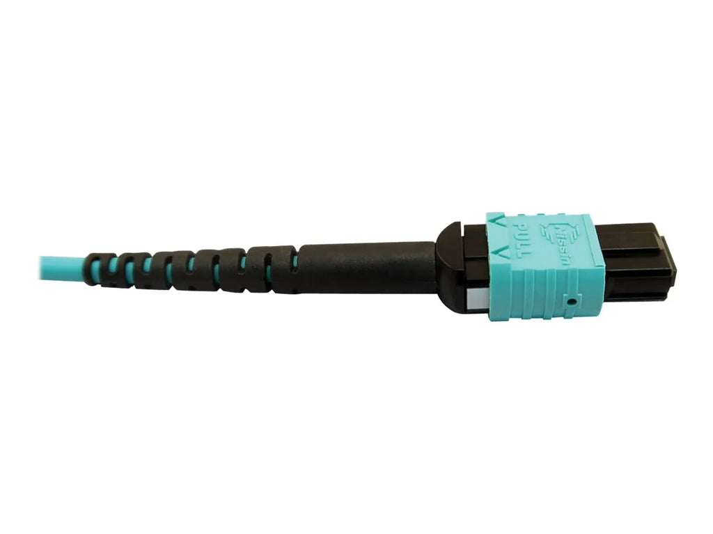 Optic (F) 125 - Tripp Multimode (F) 24F - MTP/MPO/PC OM4 (F/F), MTP/MPO-PC OM4 MTP/MPO-PC (x2) / m 400G - - Aqua, 50 cable Lite 50/125 micron 5 5 MTP/MPO/PC Eaton to m - Plenum Series - 12F fiber multi-mode to Fiber multi-mode Network - Cable, optic