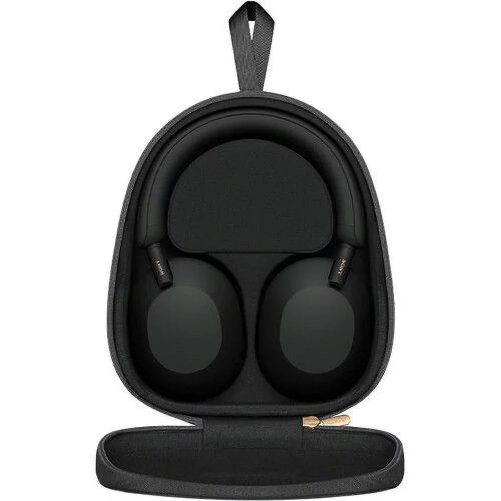 Calling, Wireless Crystal Control Black Alexa Hi-Res Noise Microfiber and Sony ( Cloth + Clear Cleaning Cancelling Industry Audio, Voice ), Hands-Free Leading Headphones WH-1000XM5 ZeeTech