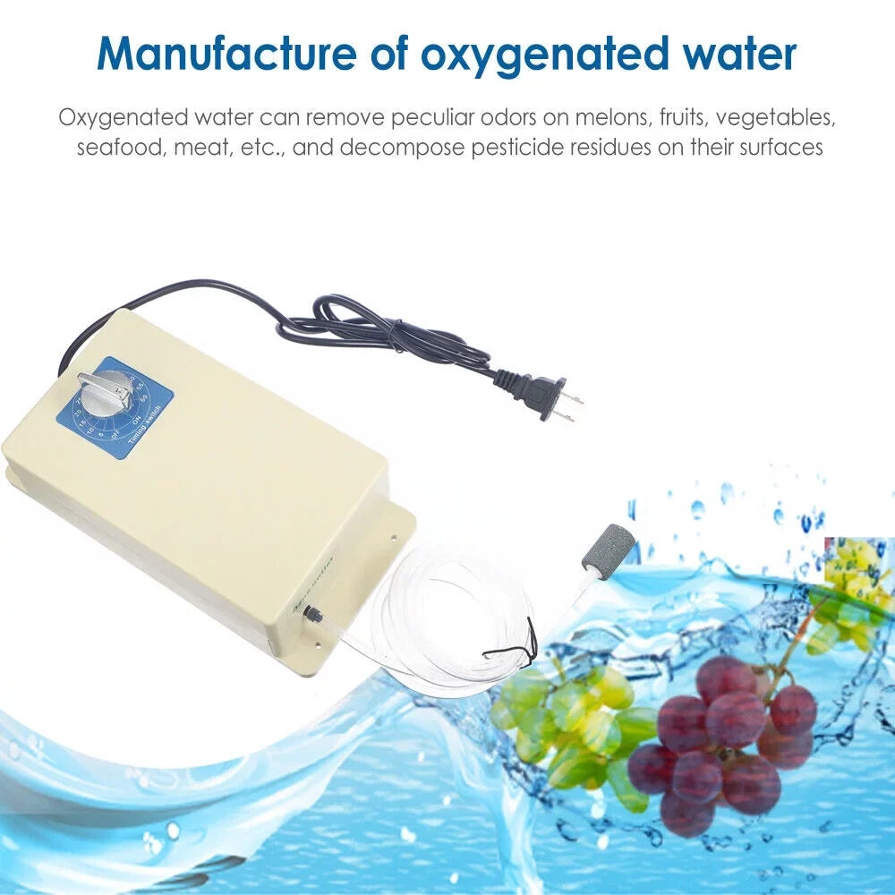 Ozone Air Machine Purifier Sterilizer Time Generator Water + 2000mg/h Swithch
