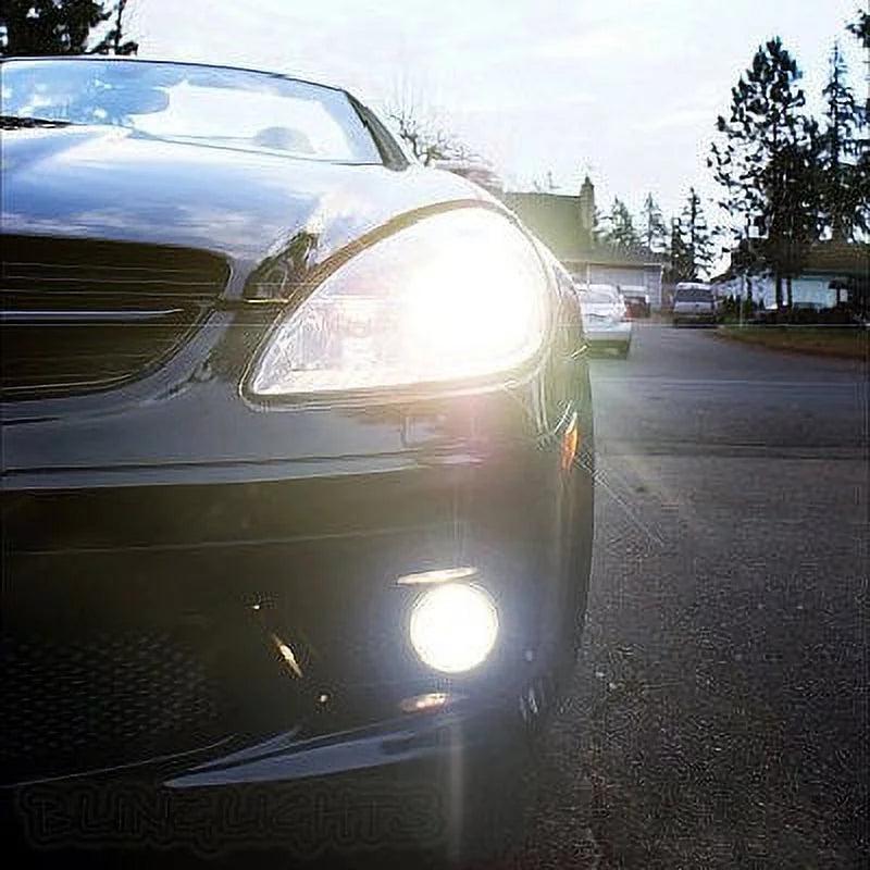 Lamps For Lights 2009 2006 LED Kit 280 Driving R171 2007 SLK SLK280 Fog 2005 Foglamps Mercedes 2008