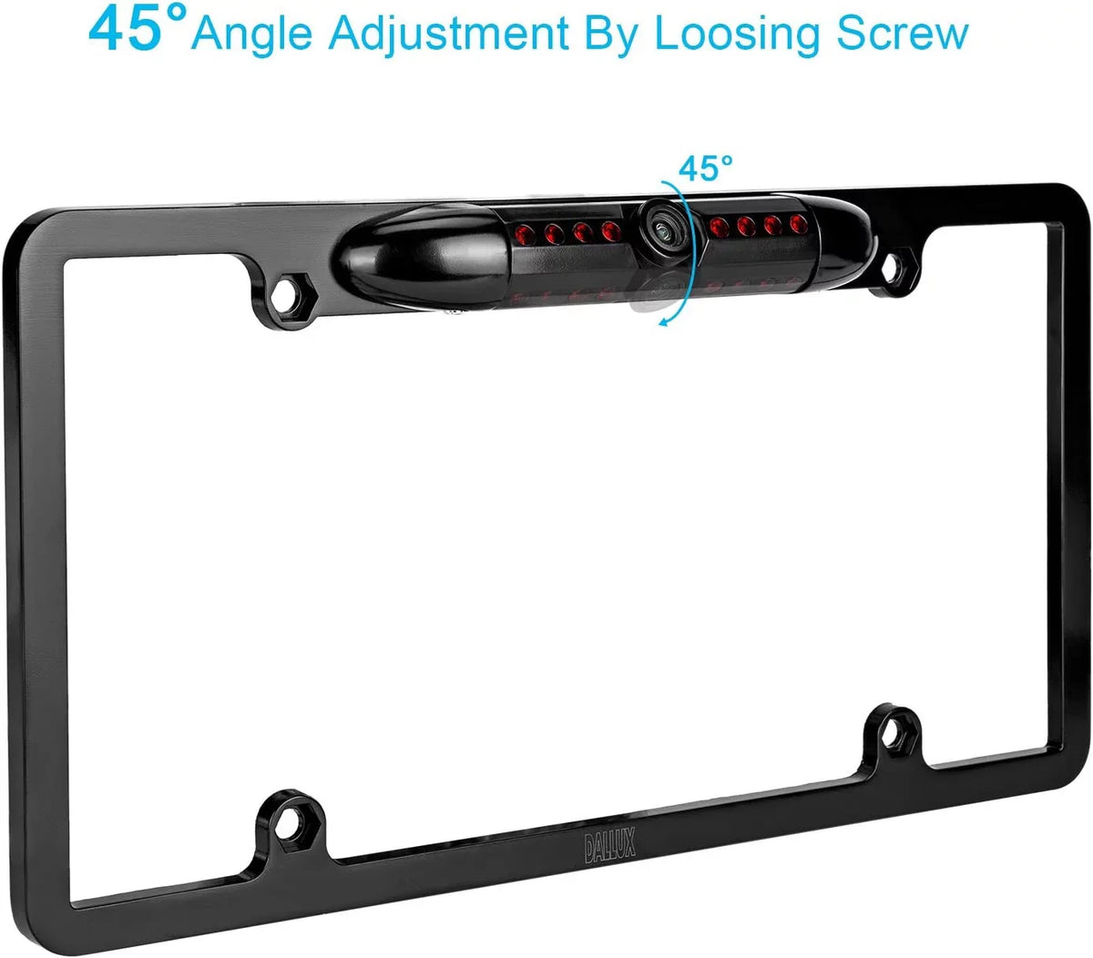 Black Rearview Backup Camera DDX-512 DDX512 Kenwood Waterproof License Plate for