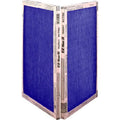 Disposable 10055.01816 Flanders Spun Furnace EZ Filter Of Fiberglass 12 - II Flow Pack