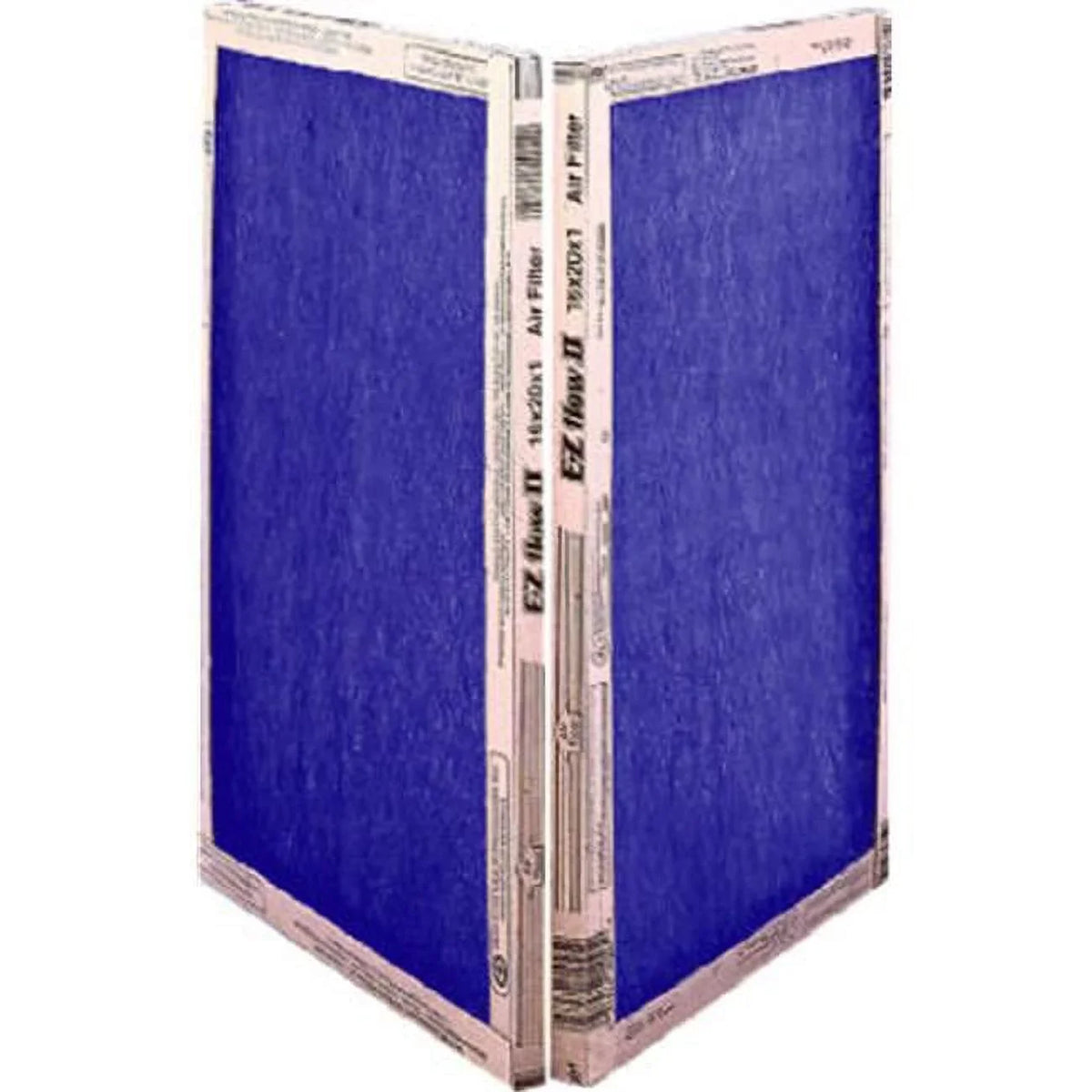 Disposable 10055.01816 Flanders Spun Furnace EZ Filter Of Fiberglass 12 - II Flow Pack