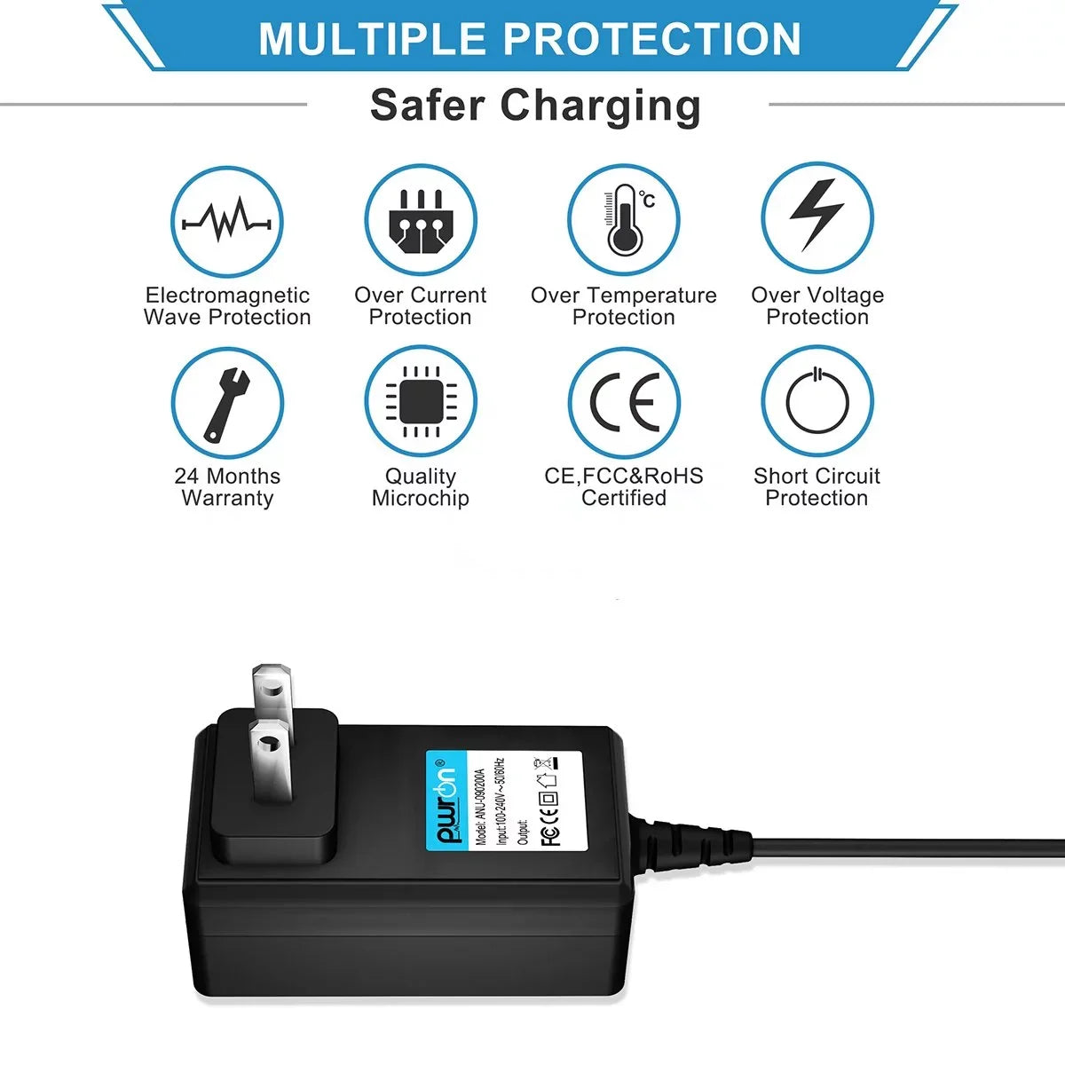 AC/DC AC Marine Marine 16230526 GMRS for 14225221 VHF95DB Compatible 14225262 Replacement Floating West VHF95 PwrON 14225221 95 Charging Cradle Bands Adapter VHF Radio DC VHF Power 16480931