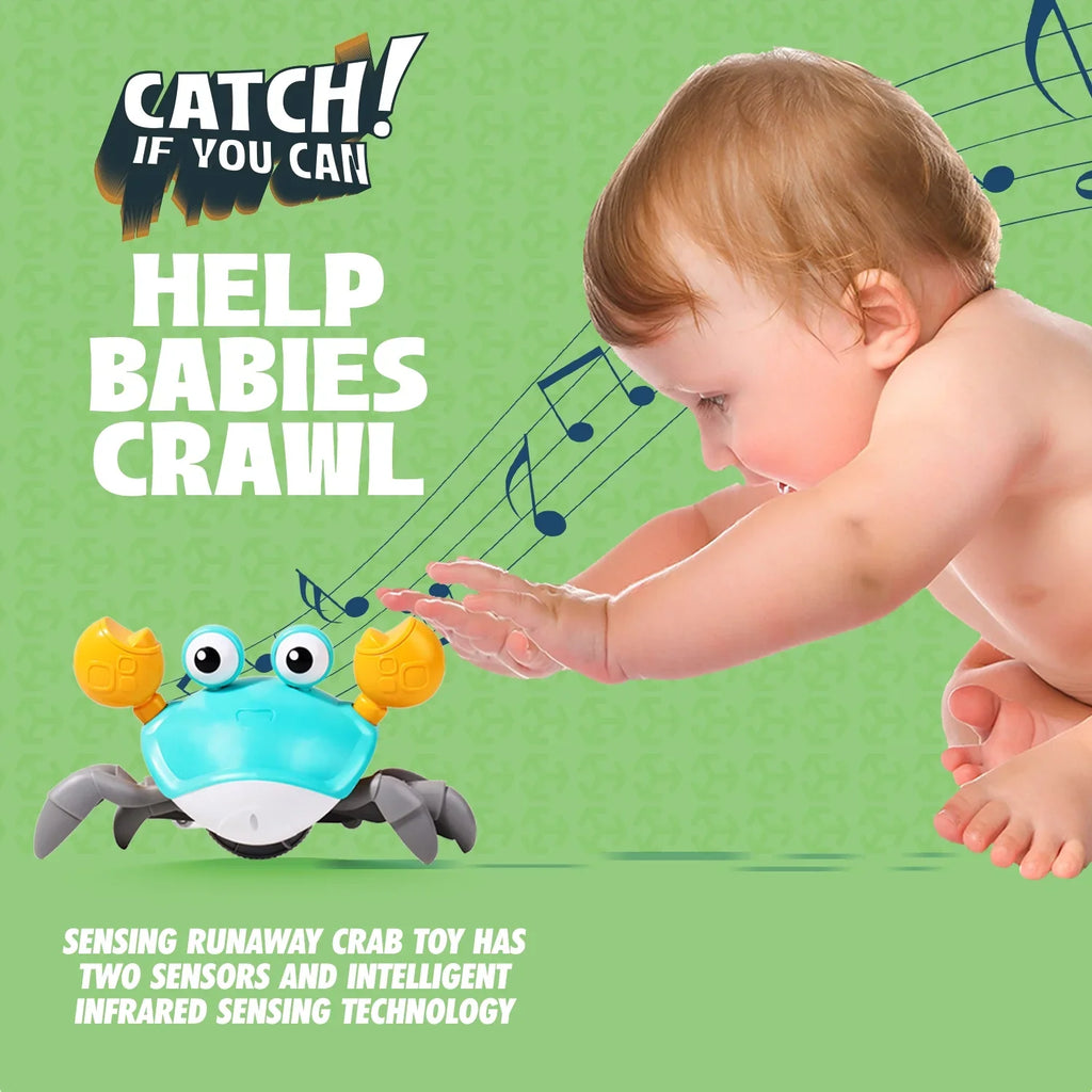 Old Crawl 36 10 Months Birthday Walking Infant Christmas And 5 Toys - Gift 12 Learning 9 Toddlers 6 & Crawling Colorful 11 4 Kids For 8 Nikias Crab Ideal 3 7 & Baby