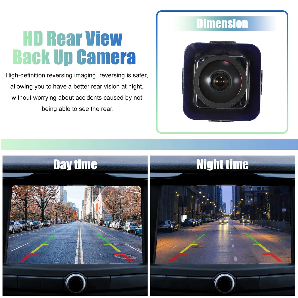 Ford Assist Bar Camera F-150 EL3T-19G490-AA for Rear Park Reverse View Pry Unique Bargains