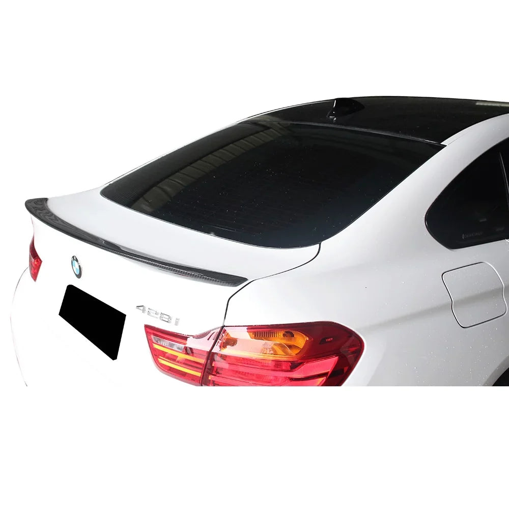 Style Fiber Motorsports Series Carbon 2018 F36 Compatible Spoiler with Wing Trunk Ikon V 15-20 Coupe 2015 4DR Rear BMW 2020 - 4 Gran 2017 2016 2019