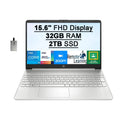 i5-1135G7(Beats Laptop Iris Graphics, USB Windows Card 2TB Intel 32GB HDMI, Intel 10S, PCIe HP FHD 15.6" i7-1065G7), Fingerprint, HD Xe Silver, HD Computer, IPS SSD, 2021 Core 32GB Audio, Webcam, RAM,